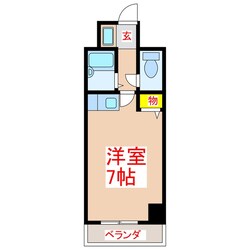 上荒田山元マンションの物件間取画像